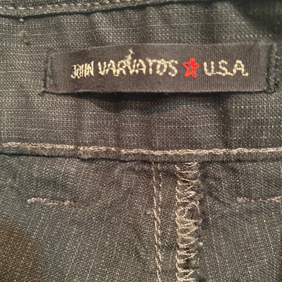 JOHN VARVATOS USA Men’s Black Chinos Skinny Sz 32 - Picture 6 of 7